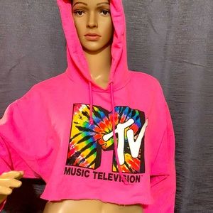 M-TV Womens Large Sweat shirt.. pink
